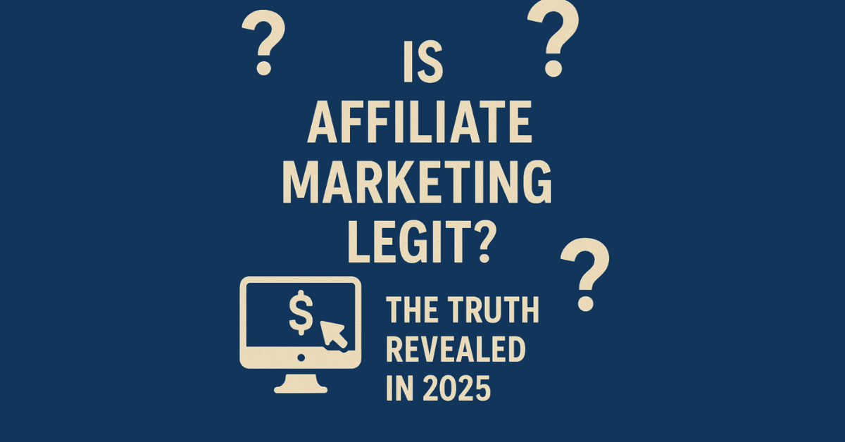 is affiliate marketing legit